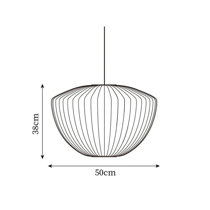 Rylight Modern Irregular Bubble Paper Pendant Lamp