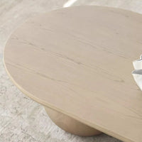 طاولة قهوة على الطراز الكريمي النوردي