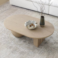 طاولة قهوة على الطراز الكريمي النوردي