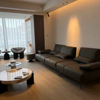 طاولة قهوة رخامية مستديرة بسيطة/طاولة جانبية