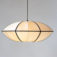 Modern UFO White Lampshade Chandelier