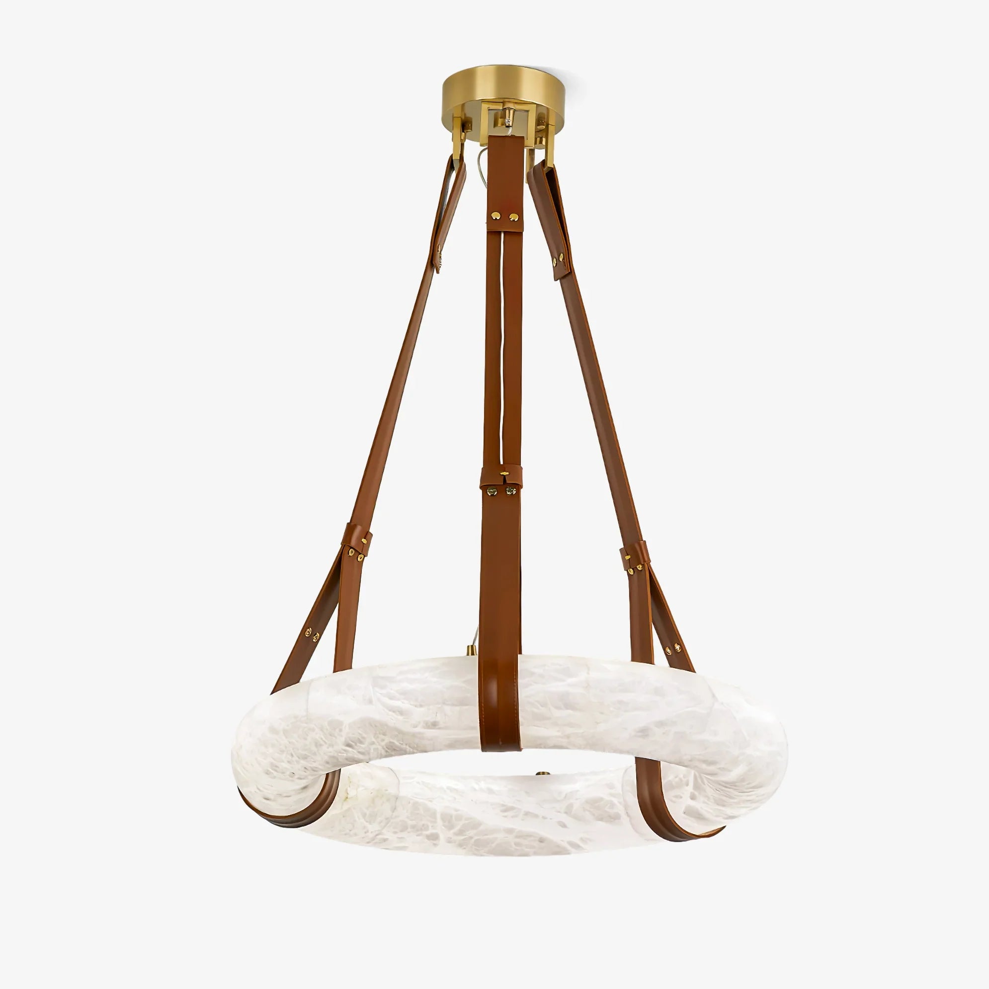 ثريا دائرية حديثة من المرمر لغرفة المعيشة/غرفة النوم