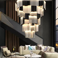 Rylight 11/17/23-قلادة أكريليك بتصميم منحني الشكل على الطراز الحديث