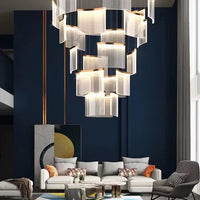 Rylight 11/17/23-قلادة أكريليك بتصميم منحني الشكل على الطراز الحديث