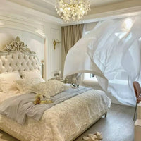 Rylight nieuwe bloem romantische lichte luxe kristallen kroonluchter