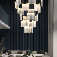 Rylight 11/17/23-قلادة أكريليك بتصميم منحني الشكل على الطراز الحديث