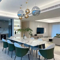 Rylight 3/5 rotsglas hanglamp met speciale vorm