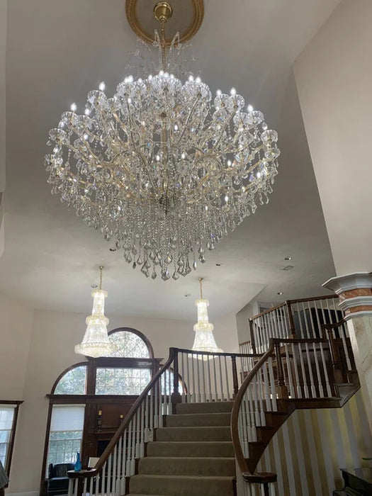 Rylight Candle Branch Crystal Chandelier