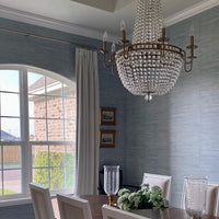 Rylight Classic Style/Vintage Crystal Chandelier Candle Light with Brass Finish