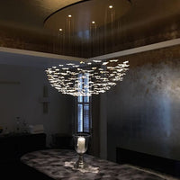Rylight 84/102/170/192 Leaves Art Design Chandelier