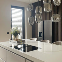 رايلايت 3/4/6/8/16-ثريا باللون الرمادي الدخاني الفاتح 