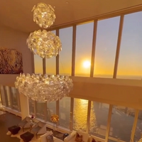 Rylight 4 Versions Designer-recommended Acrylic Chandelier