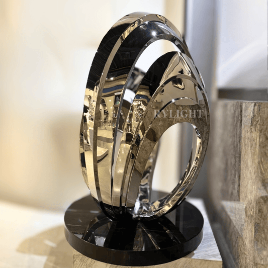 RYLIGHT — Mirror Arc, Contemporary Sculpture