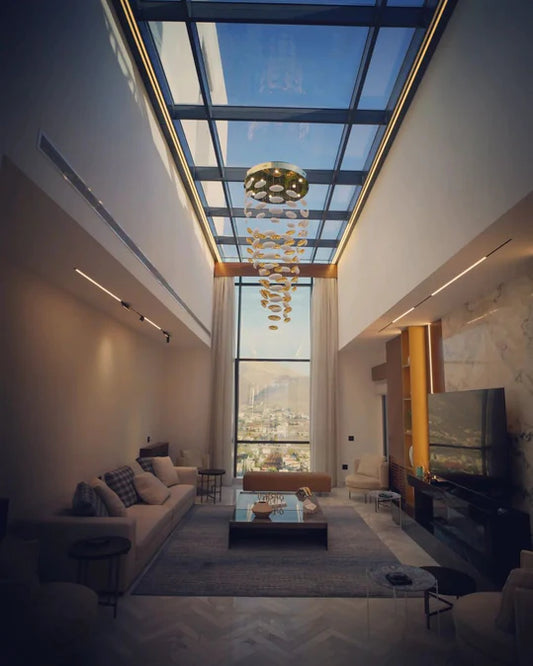 Rylight 3-kleurige spiraalvormige eierkroonluchter