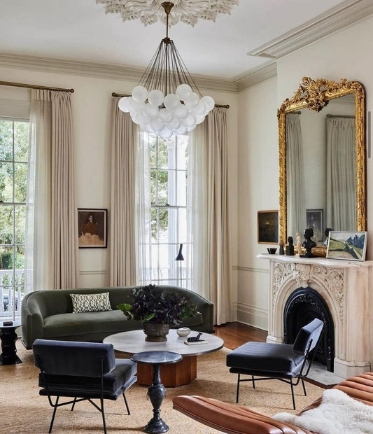 Rylight Cloud ballonnen glazen kroonluchter