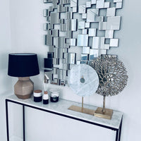 Rylight Irregular Square Mirror Cluster Wall Decoration