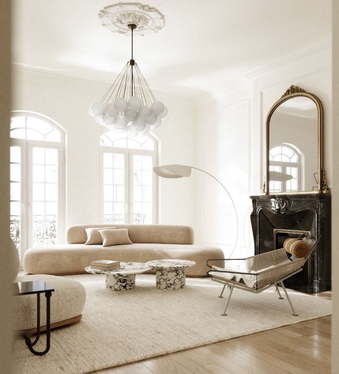 Rylight Cloud ballonnen glazen kroonluchter