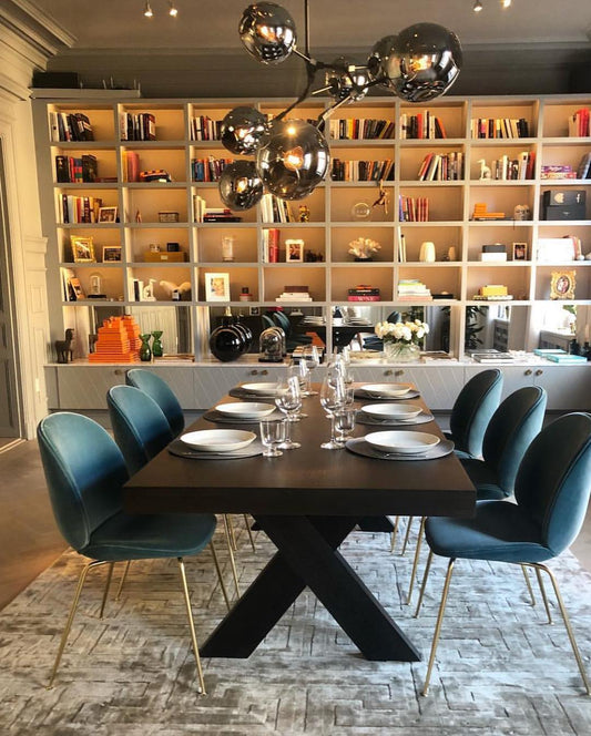 ثريا زجاجية Rylight 5/7/8/9-Light Sputnik Smoky Gray/Amber Glass