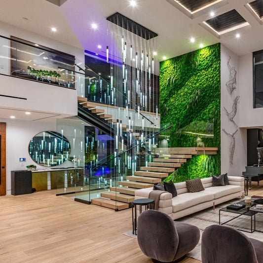 Rylight 10/15/17 / ثريا ذات قضبان كريستالية سوداء خفيفة مخصصة