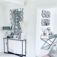 Rylight Irregular Square Mirror Cluster Wall Decoration