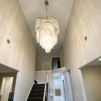 ثريا شلال كريستالية لولبية من رايلايت