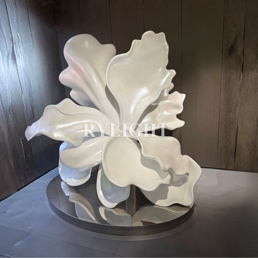Rylight Artistic Fashion Flower Sculpture