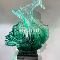 Transparent Resin Sculpture Ornament