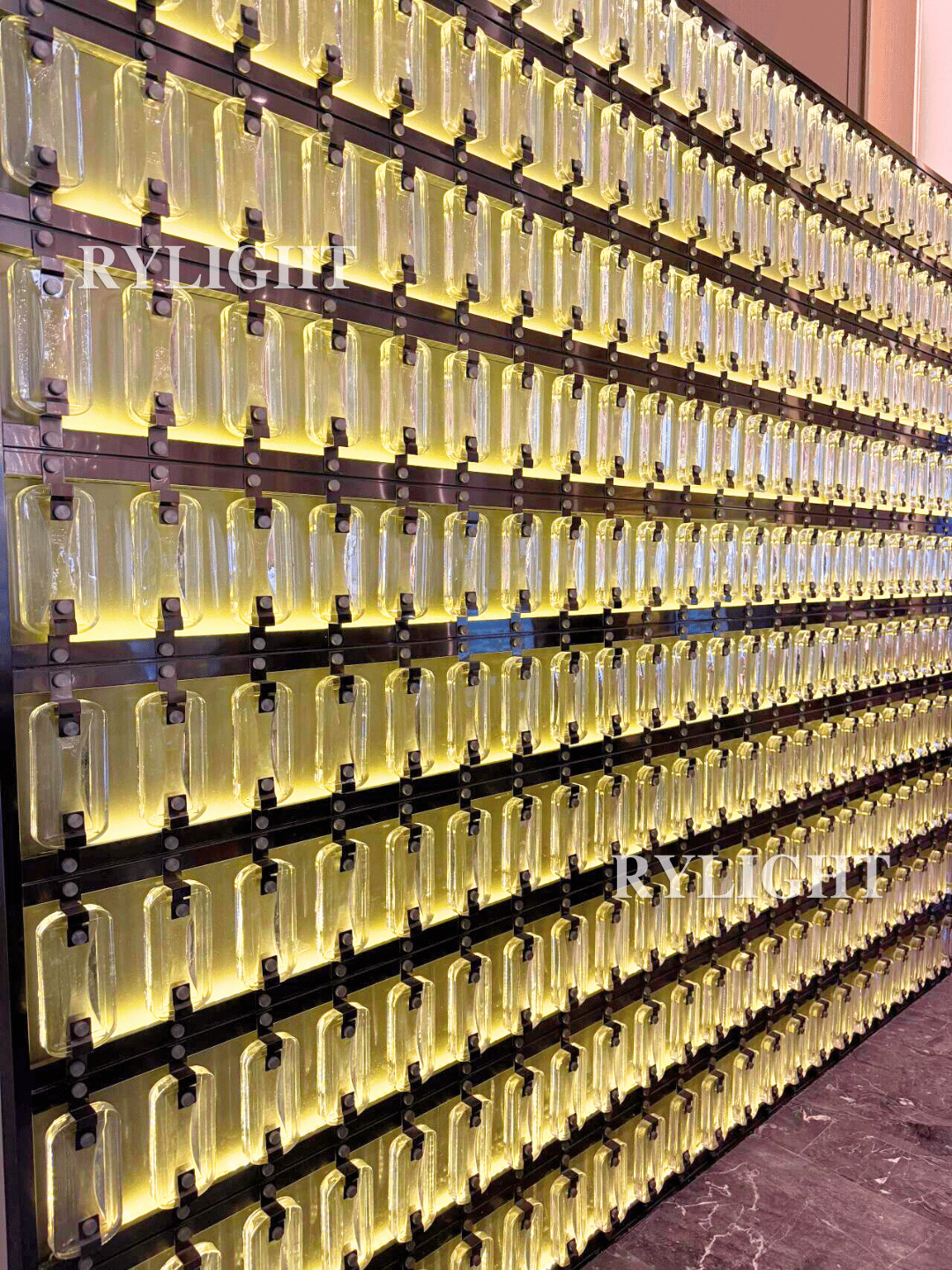 Rylight Golden Resonance Wall Decor