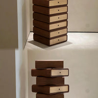 Rylight Modern Rotating Stacked Drawer Cabinet
