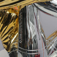 Rylight Gold Coat Goddess vloerlamp