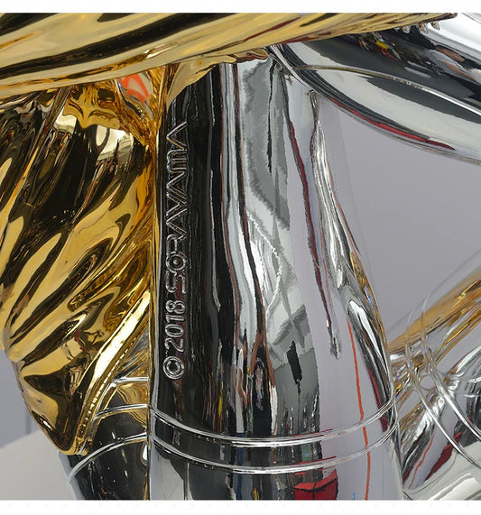 Rylight Gold Coat Goddess vloerlamp