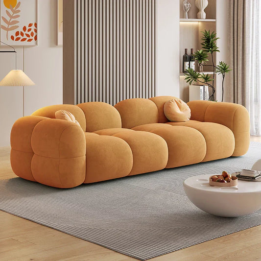 Rylight 3/4 Seater Anti Cat Scratch Velvet Modern Cloud Sofa