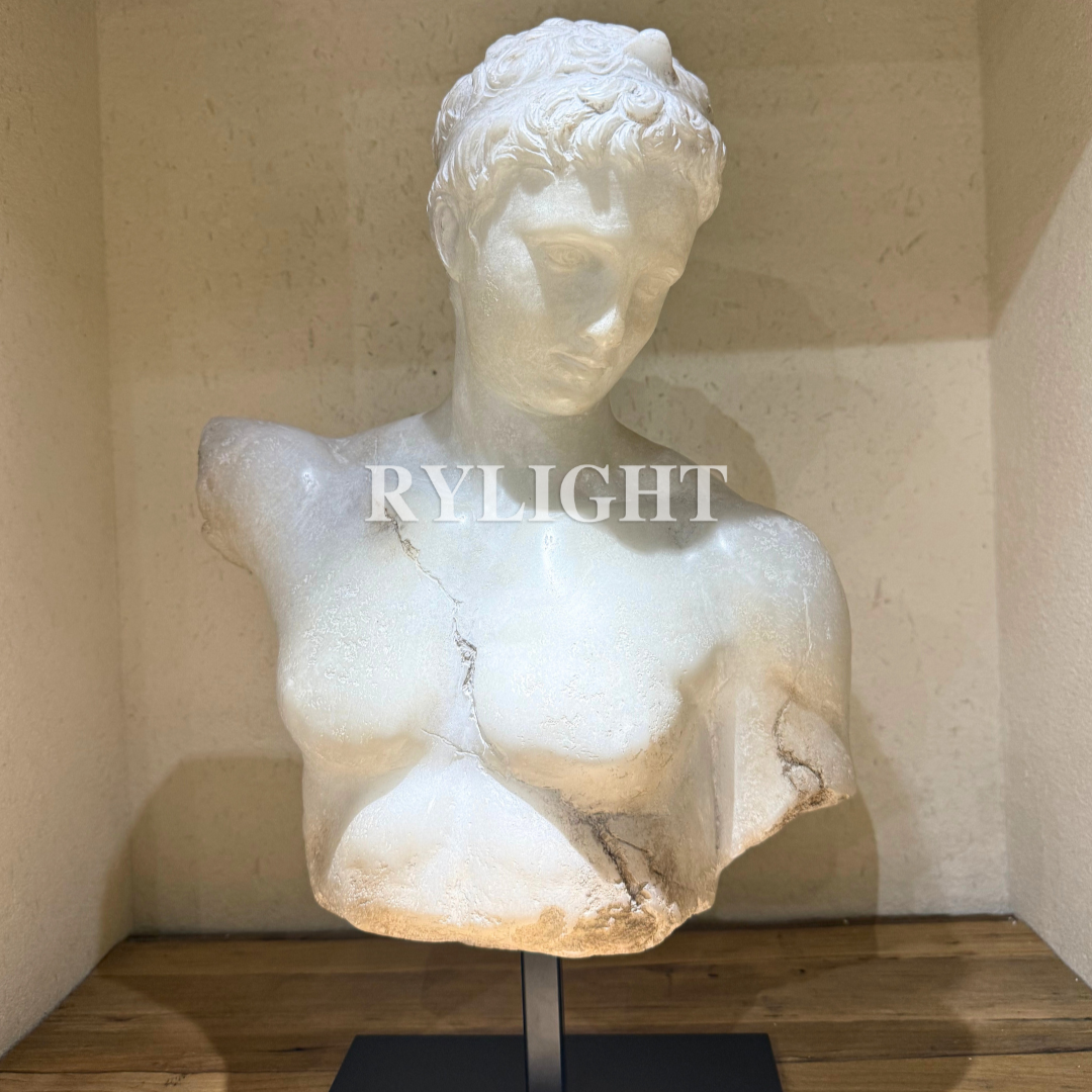 Silent Grace – Classical Female Fragment Sculpture