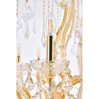 ثريا شموع كريستالية من Rylight مكونة من 5 طبقات و85 مصباحًا