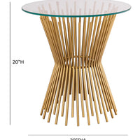 طاولة قهوة حديثة صغيرة الحجم/طاولة جانبية من الحديد