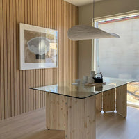 Rylight Minimalism White Lampshade Pendant Light
