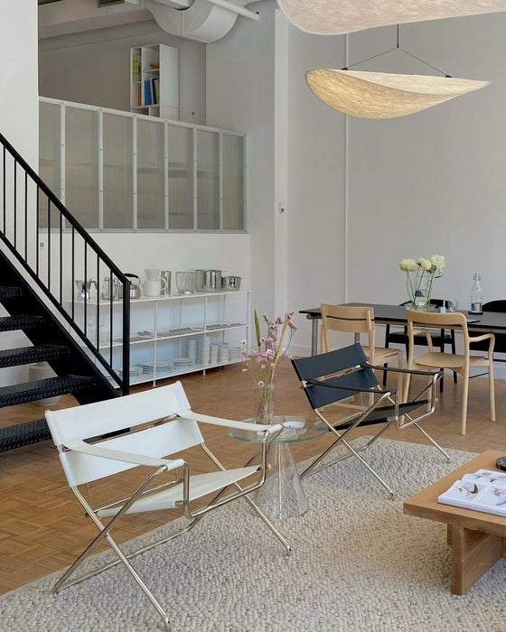 Rylight Minimalism White Lampshade Pendant Light
