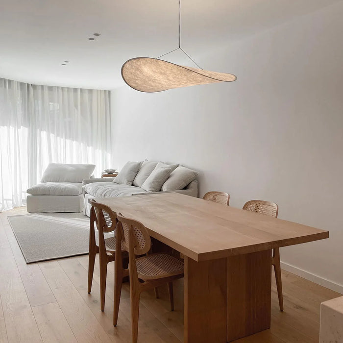 Rylight Minimalism White Lampshade Pendant Light