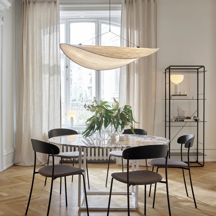 Rylight Minimalism White Lampshade Pendant Light