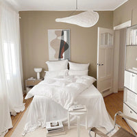 Rylight Minimalism White Lampshade Pendant Light