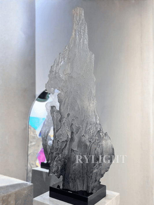 Transparent Resin Art Sculpture Ornament