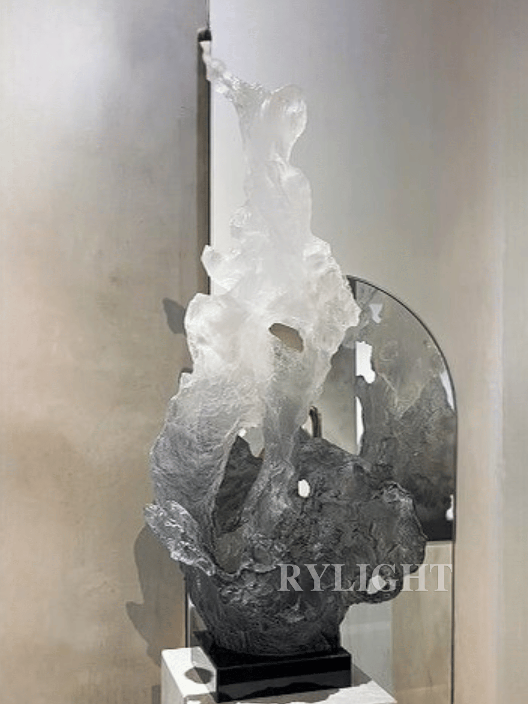 Transparent Resin Art Sculpture Ornament