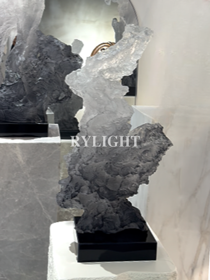 Transparent Resin Art Sculpture Ornament