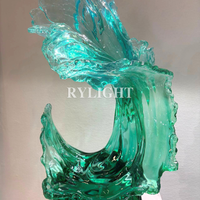 Transparent Resin Sculpture Ornament