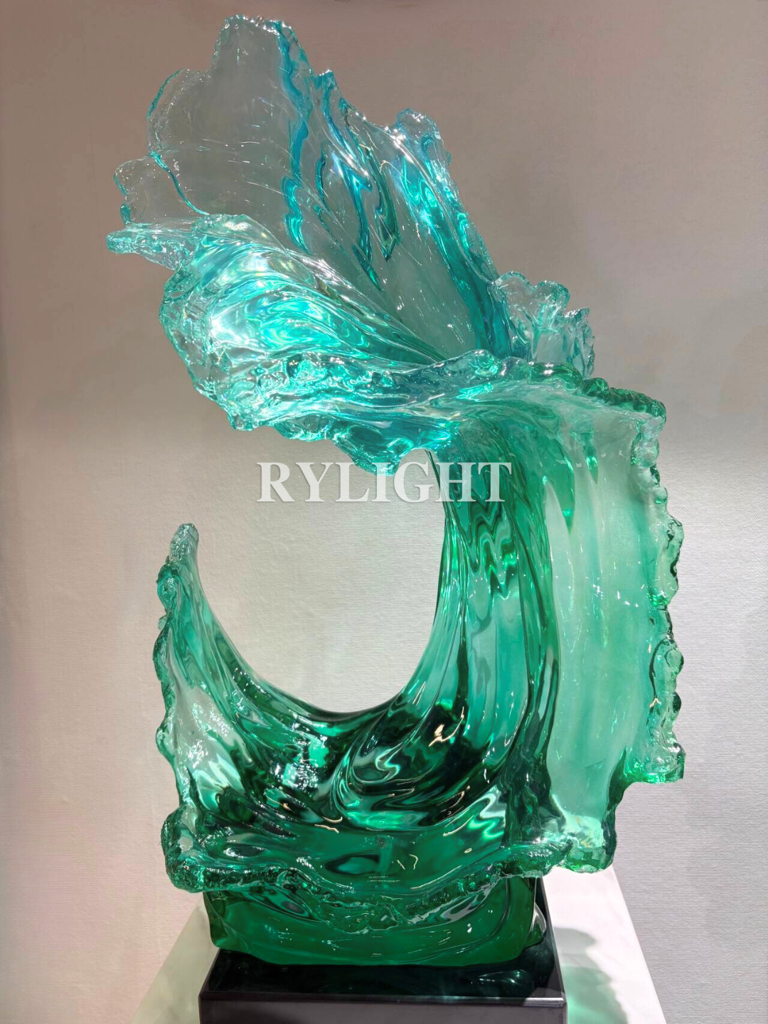 Transparent Resin Sculpture Ornament