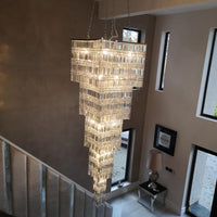 Rylight 4/5-Layer Vertical Crystal Chandelier