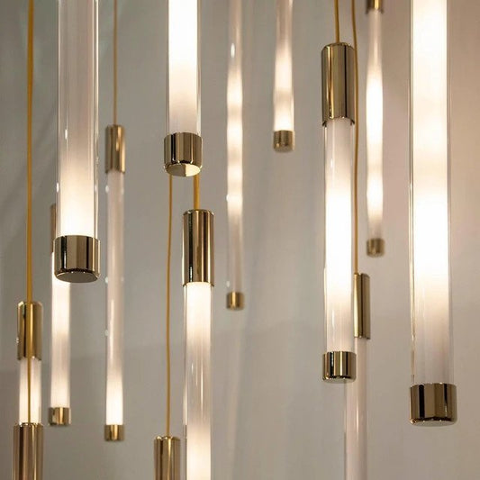 ثريا زجاجية من رايلايت بإضاءة LED، ١٨/٢٦/٣٢ ضوءًا