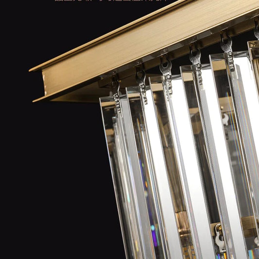 ثريا كريستالية من النحاس النقي الفاخر من Rylight 3/5/6-Tier