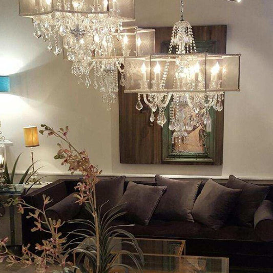 Rylight Mesh kristallen kroonluchter kroonluchter