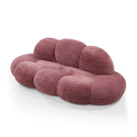 Rylight Fluff Velvet Sofa for Living Room/Bedroom